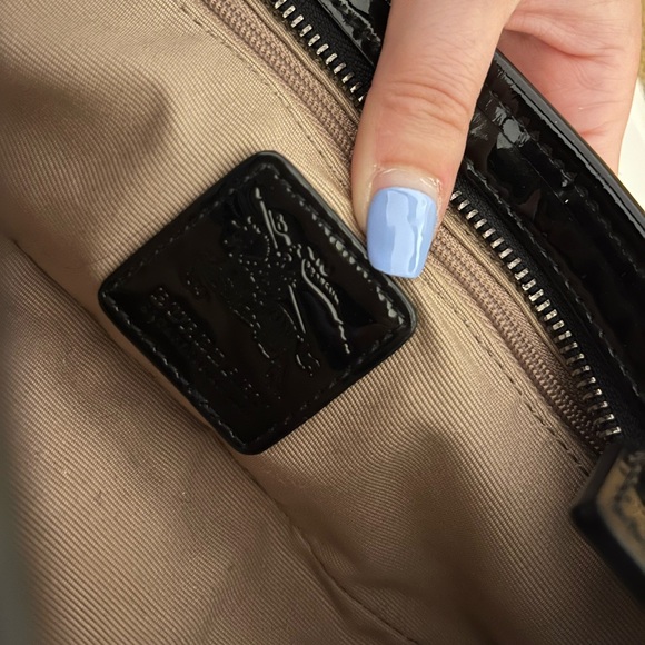 VINTAGE BURBERRY CHECKERED SHOULDER BAG - Picture 5 of 8